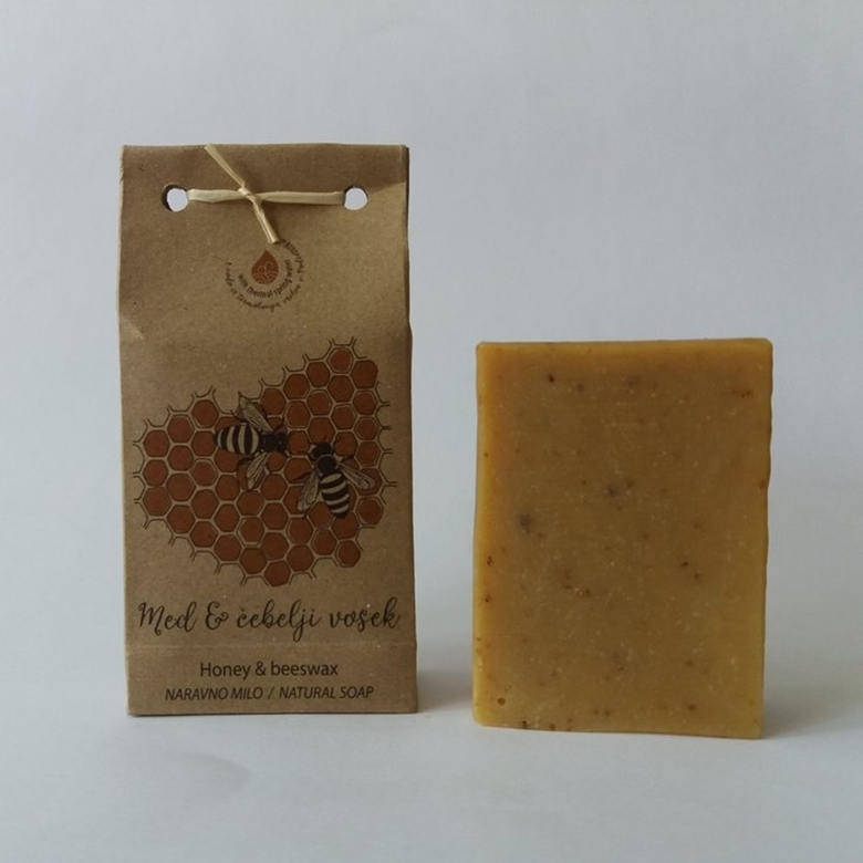 Picture of HONEY - BEESWAX NATURAL SOAP