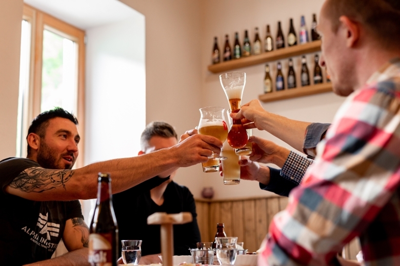 Picture of Belgian beer tasting at Pure inn